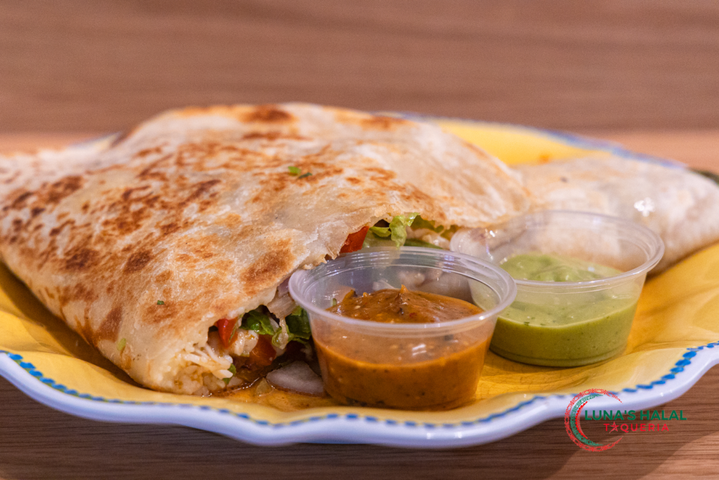 Super Vegetarian Quesadilla